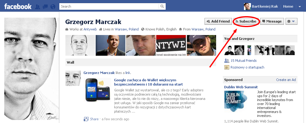 Przycisk subscribe przykład Przycisk subscribe przykład
