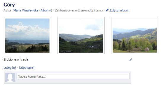 Edytuj album Edytuj album