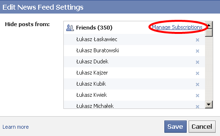 Facebookowe zmiany w news feedzie