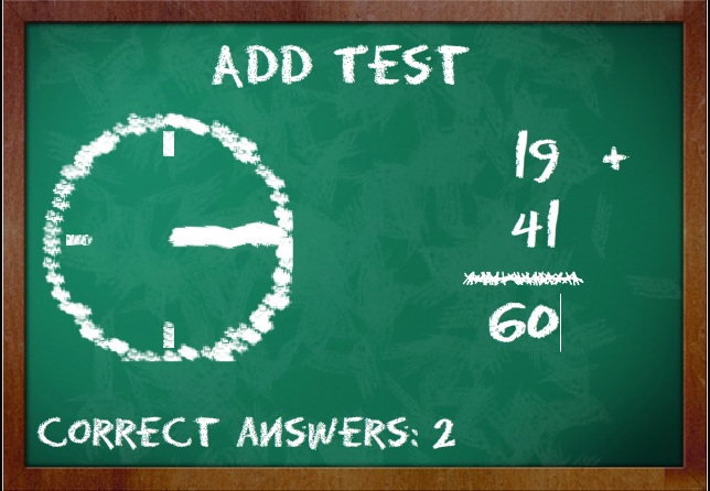 Test dla najm�odszych // doskonal�cy umiej�tno�� dodawania