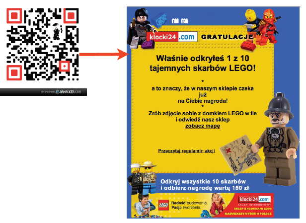 Kod QR Lego Kod QR Lego