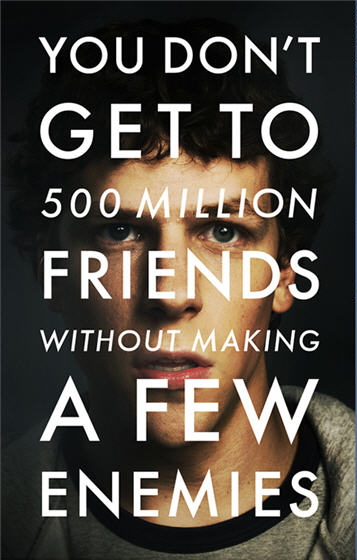 Poster reklamuj�cy The Social Network