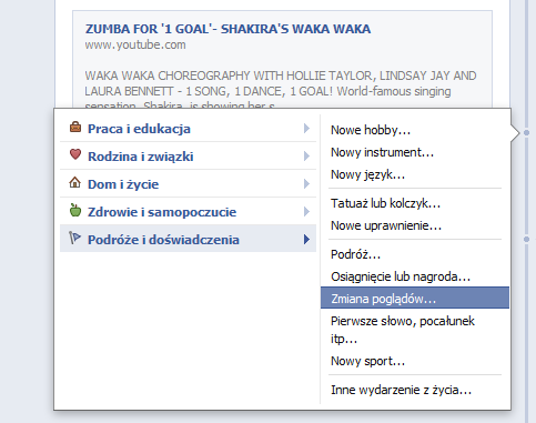 Timeline wydarzenia Timeline wydarzenia