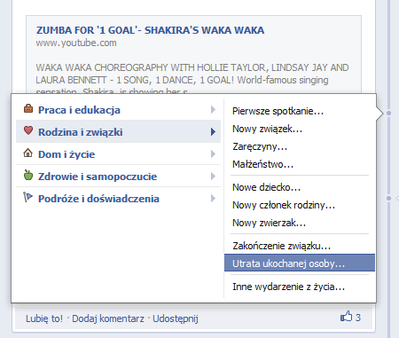 Timeline wydarzenia Timeline wydarzenia